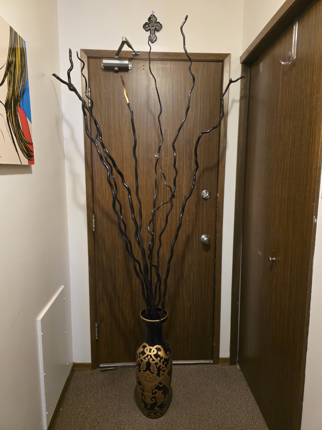 Vase with Decorative Sticks - photo 2