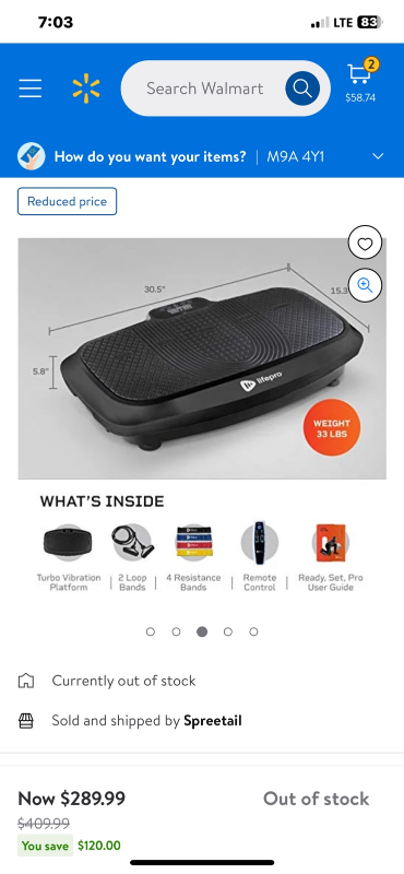 LifePro Turbo 3D Vibration Plate Exercise Machine - photo 3