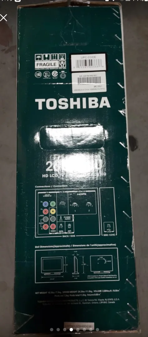 💚Toshiba 26C100U 26-inch HD LCD TV image indicator(4)