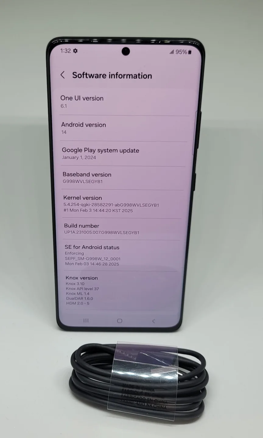 Samsung Galaxy S21 Ultra - 128 GB - Black Smartphone image indicator(6)