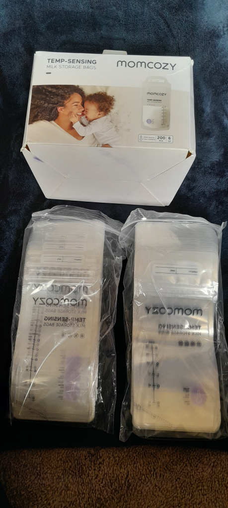 Momcozy Temp-Sensing Milk Storage Bags - 1½ Packs! - photo 2