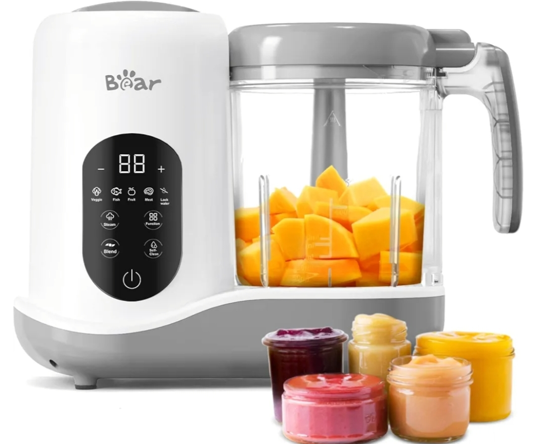 Bear Baby Food Maker - Steamer, Blender, and Puree Maker