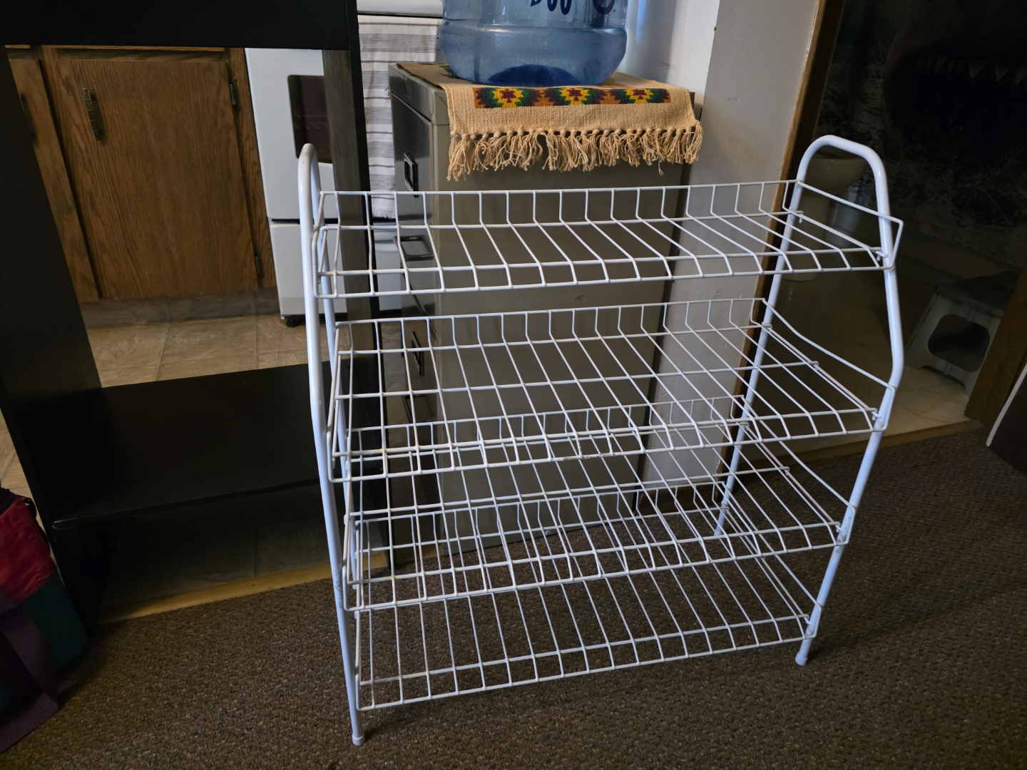 Metal 4-Tier Shoe Rack