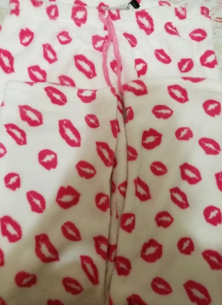 Mikk Lounge Pink Lips Lounge Pants 💚 image indicator(4)