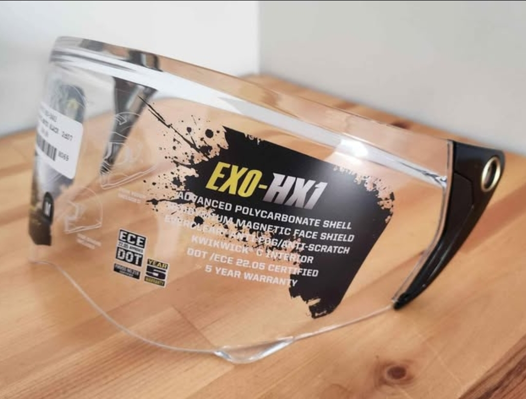 Scorpion EXO-HX1 Helmet Face Shield - Clear - photo 2
