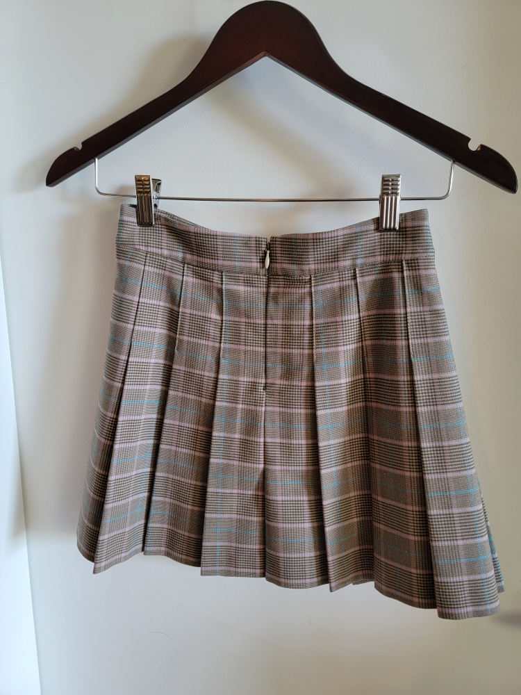🥕Cute Pleated Plaid Skirt ~Ariziia Sunday Best - photo 2