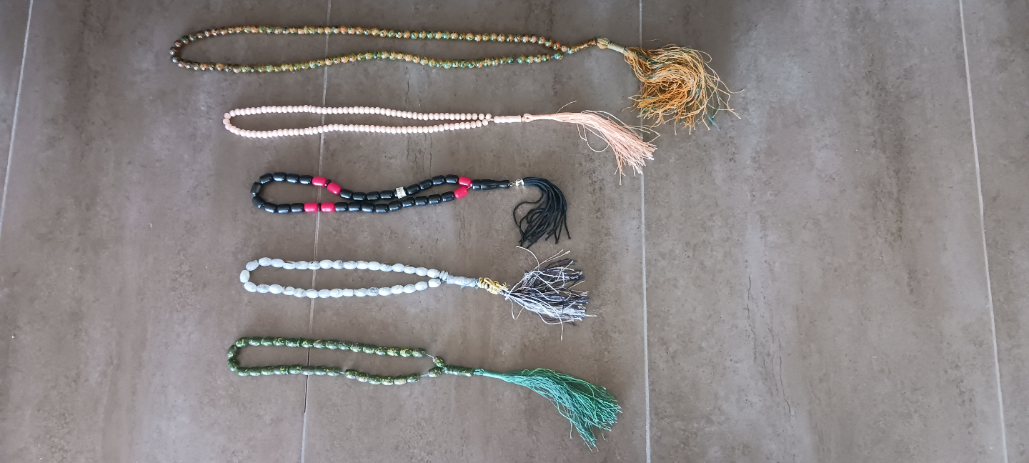 Set of 5 Prayer Beads Tasbih