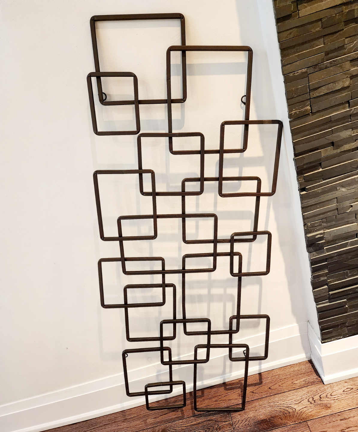 Beyard Handmade Modern Abstract Wall Decor on Metal - photo 4