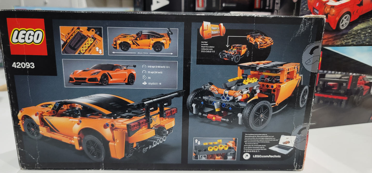 LEGO Technic Chevrolet Corvette ZR1 42093 - photo 2