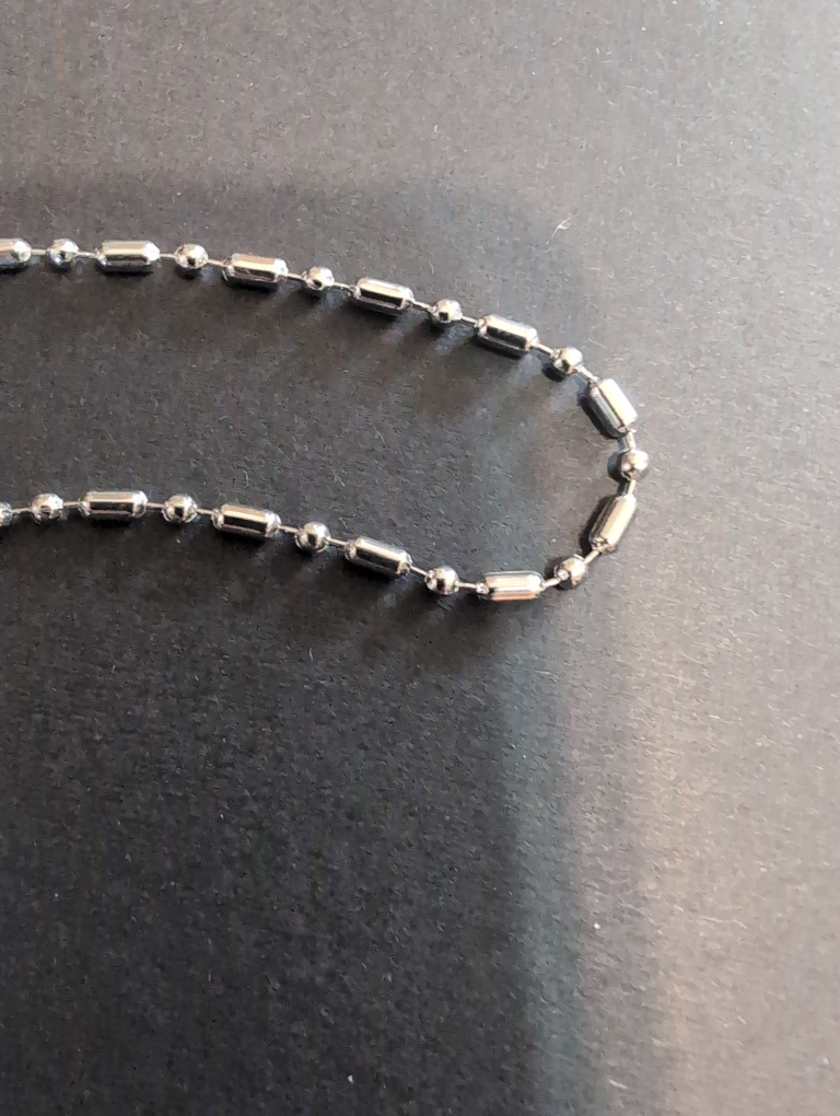 Men's Gold and Silver Cross Necklace - photo 3