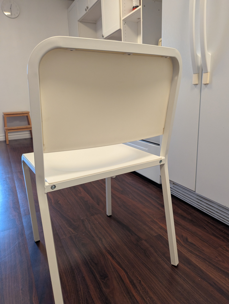 four ikea melltorp chairs - photo 2