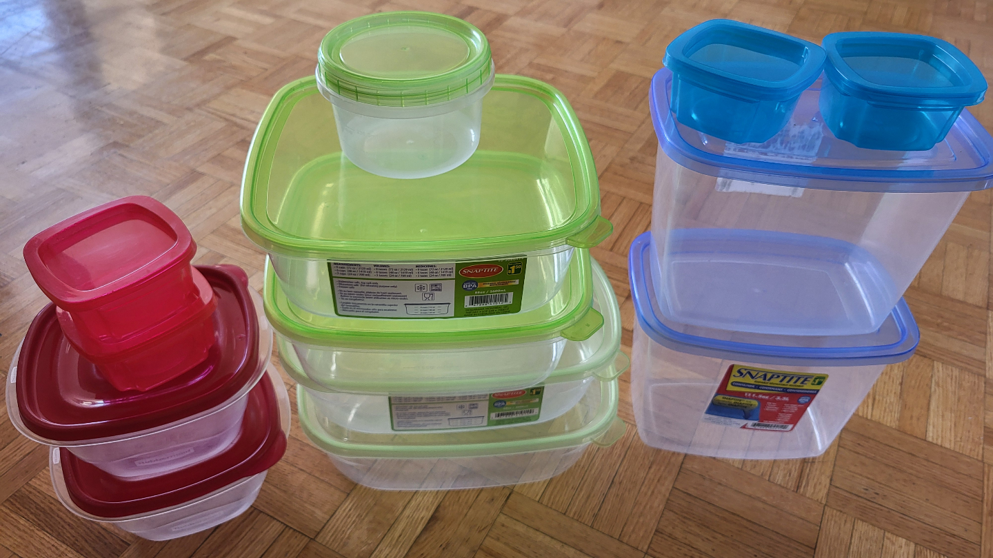 Assorted Snapware & Other Plastic Food Containers - photo 5