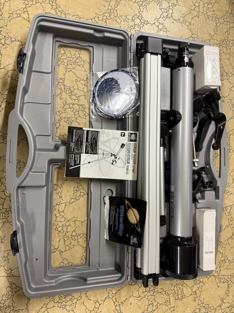 AstroScan 525 Power Telescope with Carrying Case - photo 2