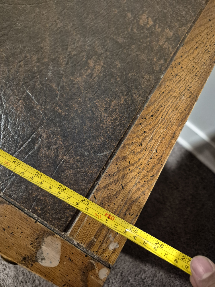 Vintage Wooden Two-Drawer Nightstand - photo 3