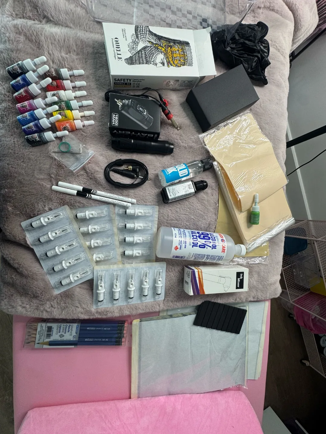 Tattoo Kit - Machine, Inks, Needles, Supplies thumbnail
