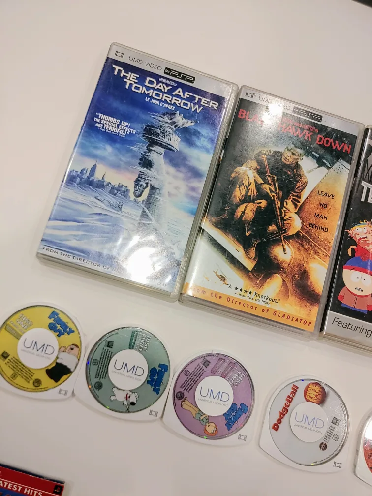 PSP Games and Movies (Prices in the description) image indicator(2)