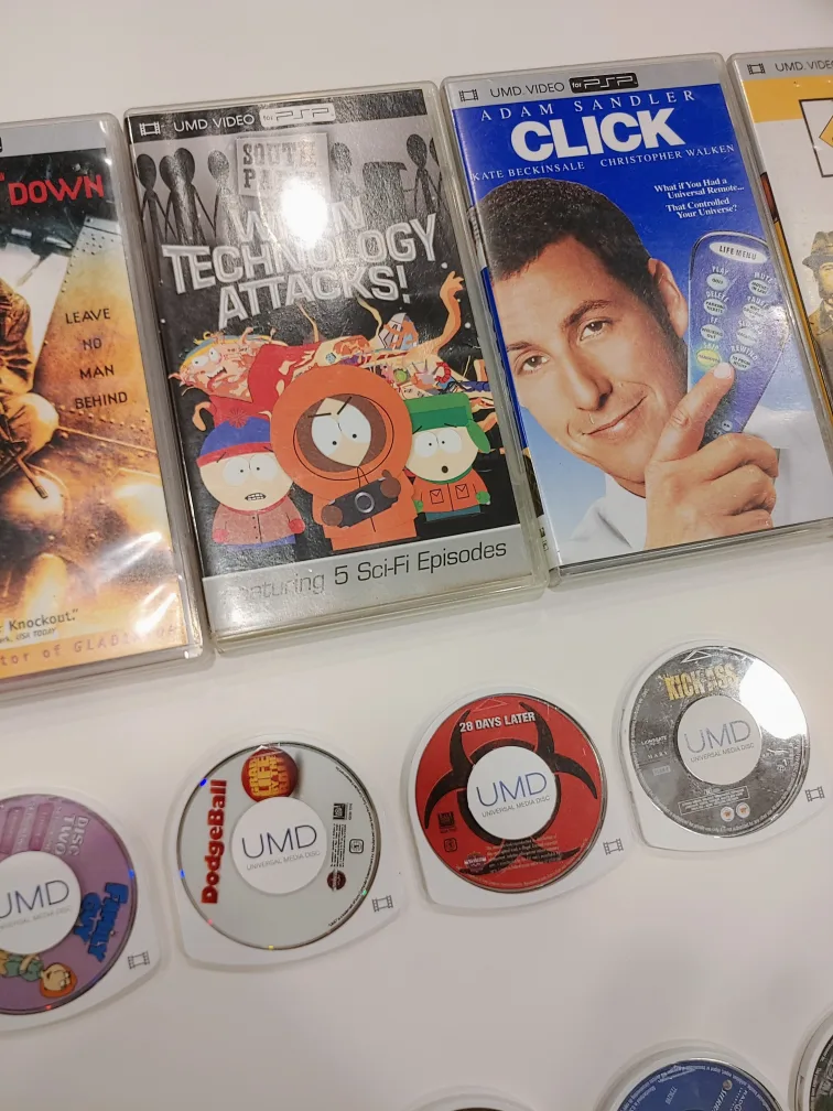 PSP Games and Movies (Prices in the description) image indicator(7)