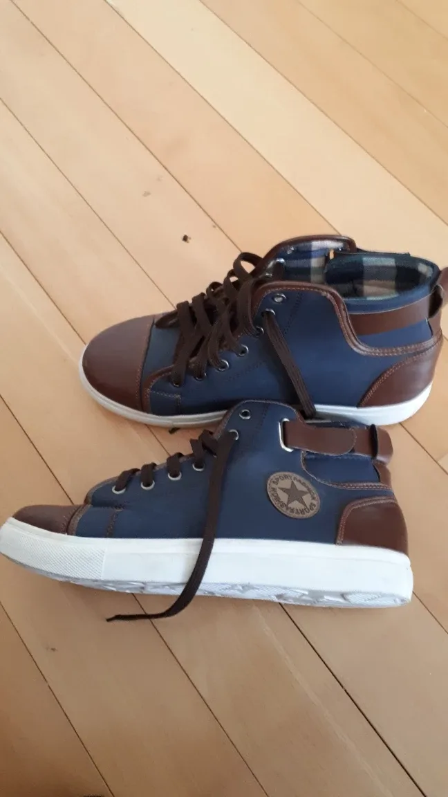 Men's High-Top Canvas Sneakers image indicator(3)