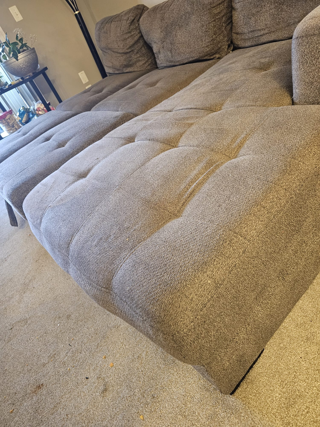 Sectional Couch With Pull out bed and storage - photo 3