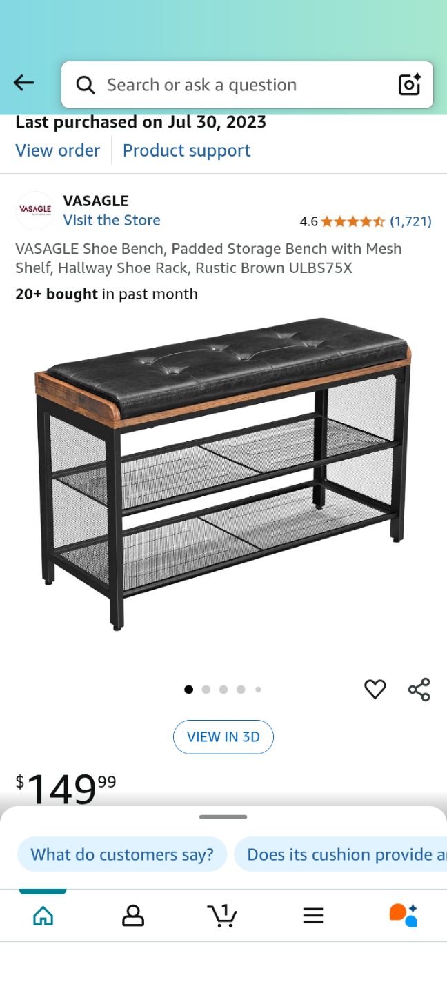 Shoe Bench & Storage Bench - photo 2