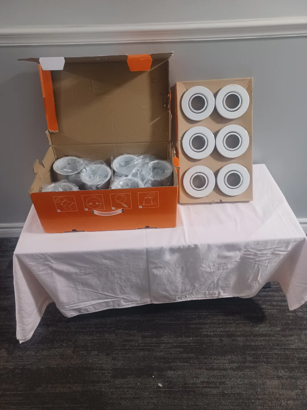 6x New  Halo PRO Series Recessed Lighting Trim Kits image indicator(8)