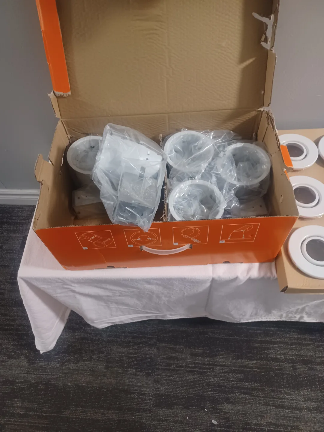 6x New  Halo PRO Series Recessed Lighting Trim Kits image indicator(6)