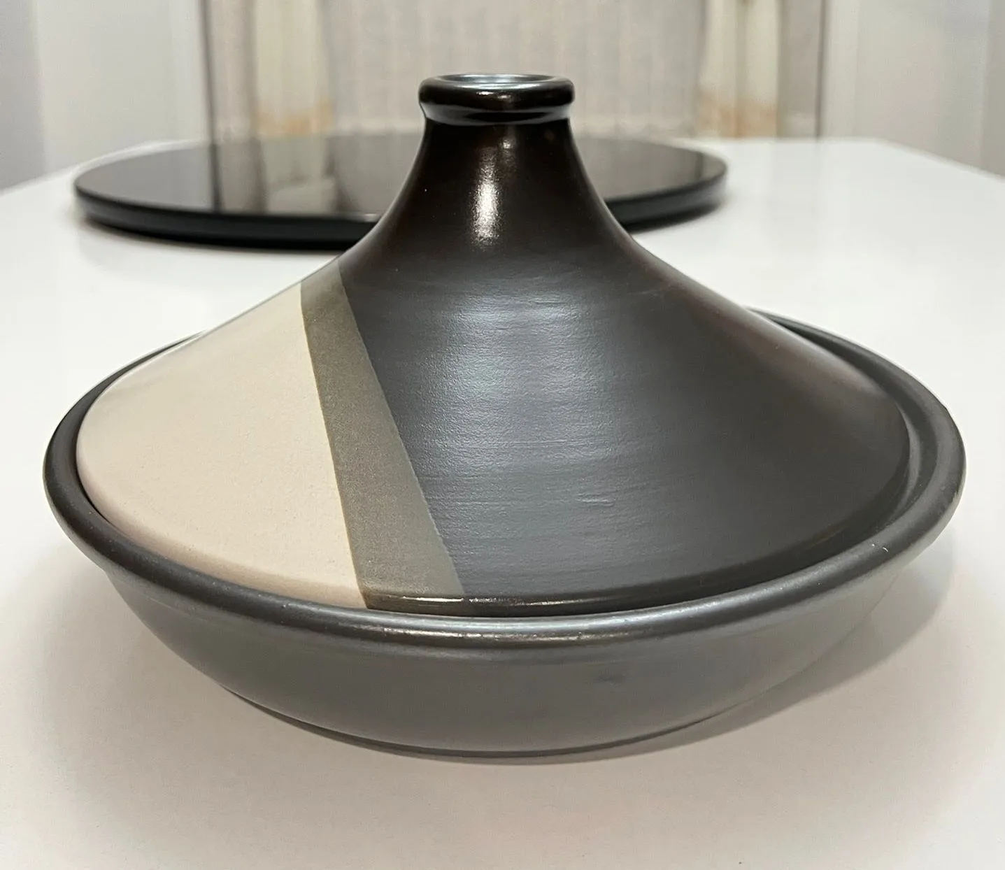 27cm Tagine Pot - Ceramic Cooking Dish with Lid image indicator(5)