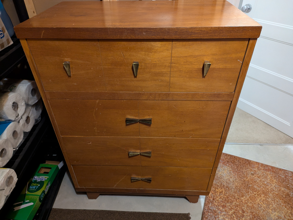 Vintage Mid-Century Modern Chest of Drawers - photo 2