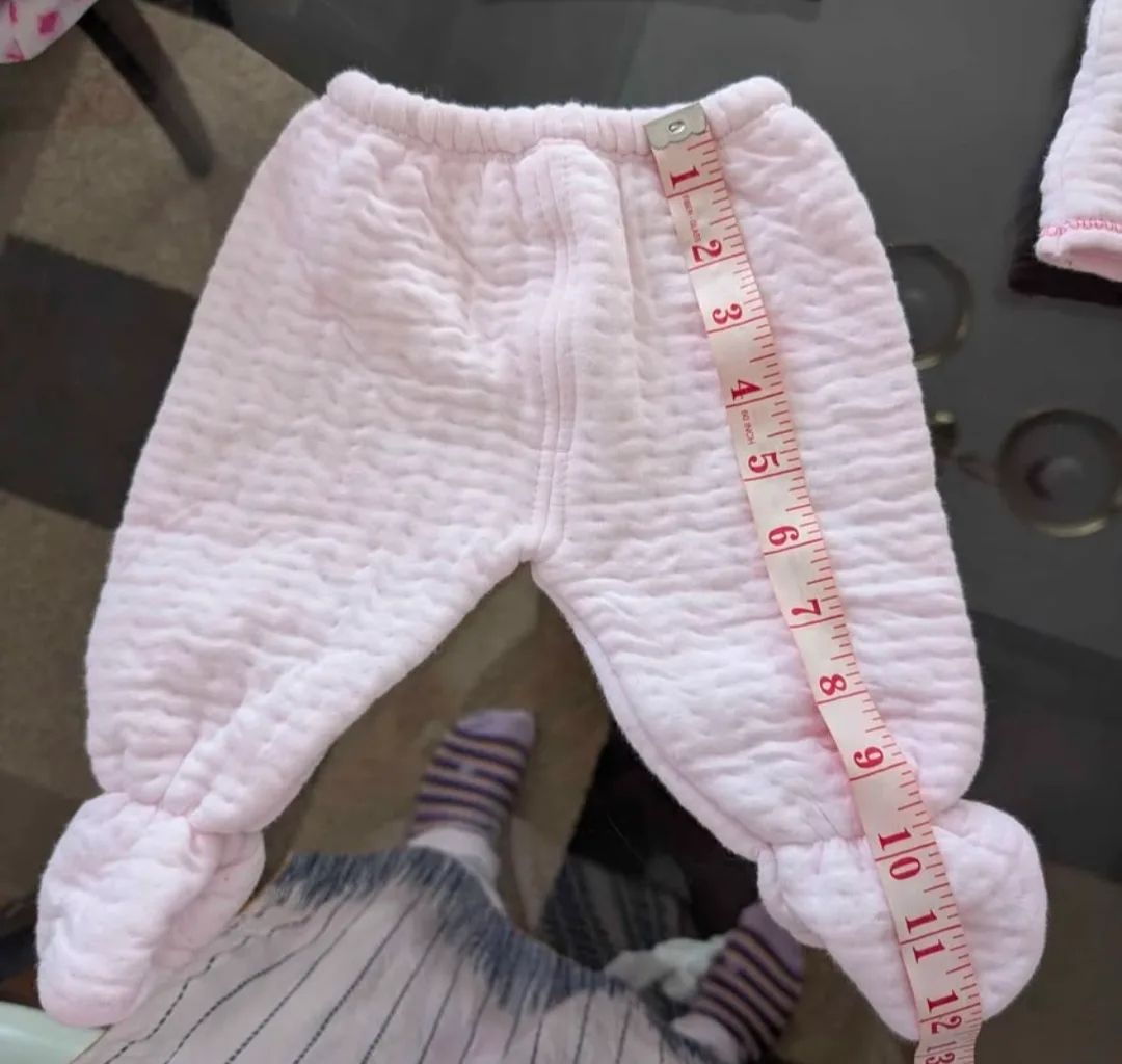 Adorable Newborn Baby Girl Outfit - 4-Piece Set image indicator(3)