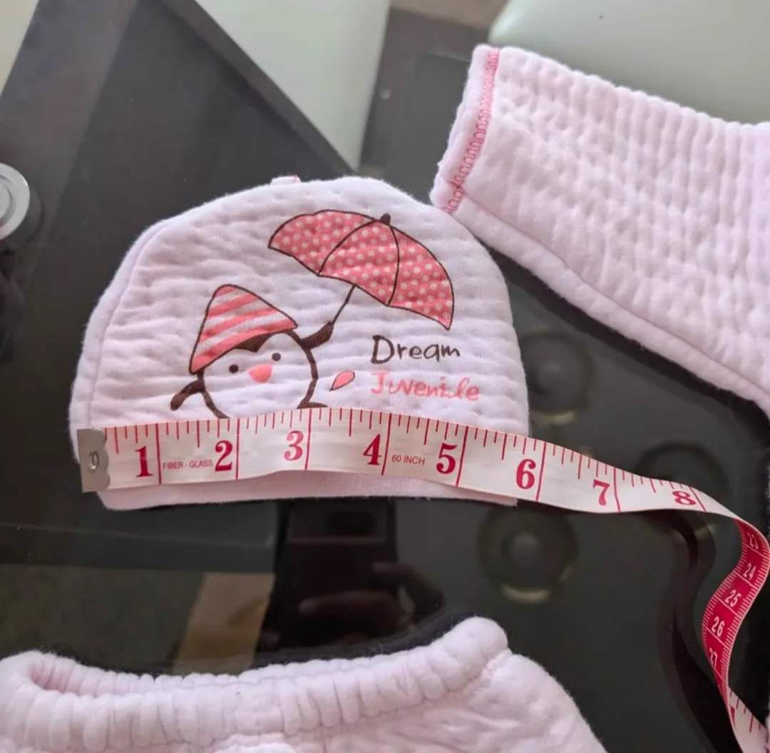 Adorable Newborn Baby Girl Outfit - 4-Piece Set image indicator(5)