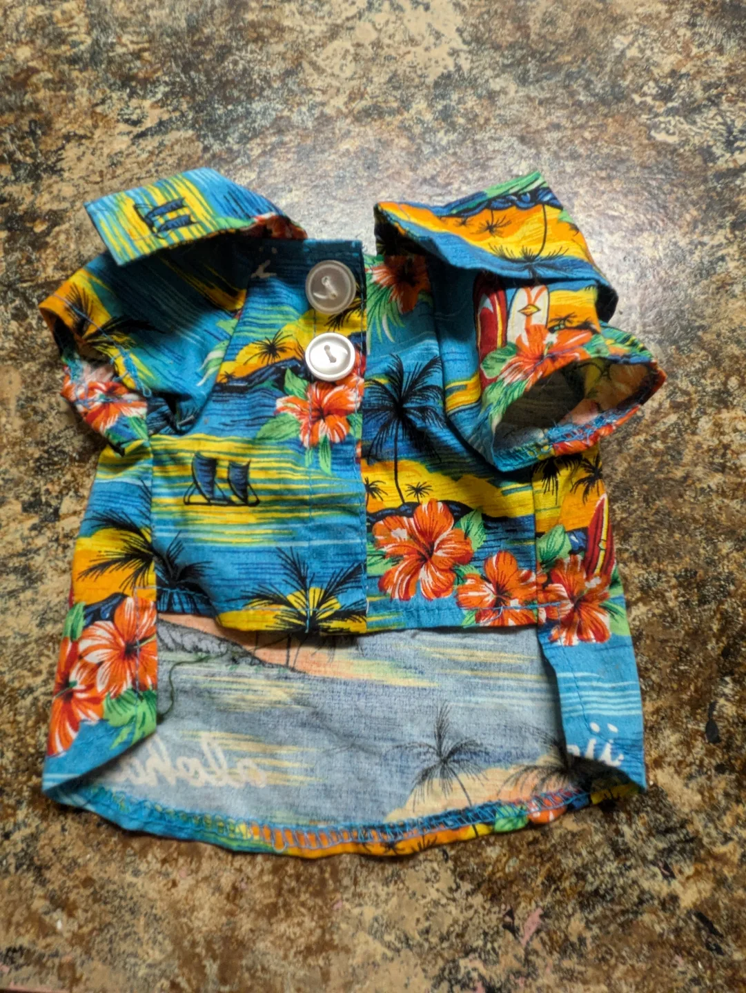 Adorable Hawaiian Shirt for Small Cat/ Dog image indicator(2)