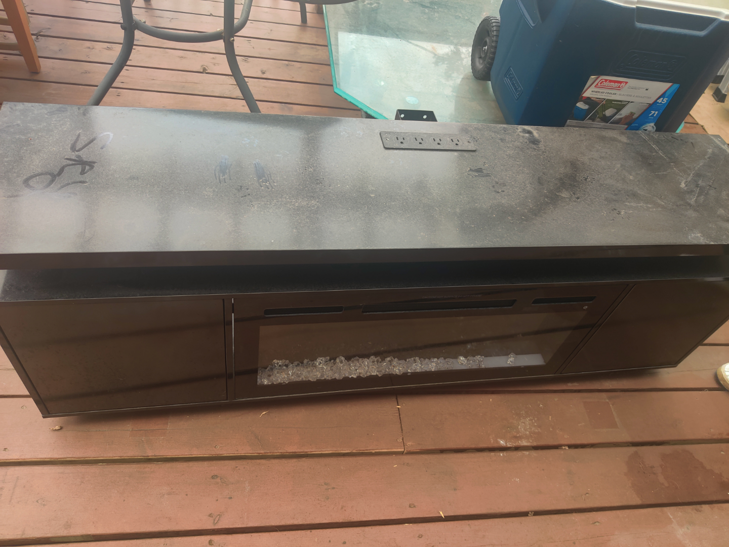 Electric Fireplace TV Stand