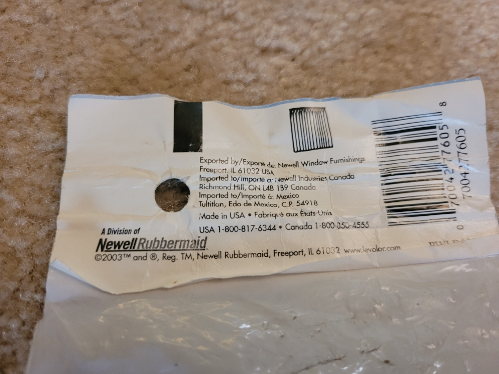 Levolor 46"-84" Adjustable Curtain Rod - photo 2