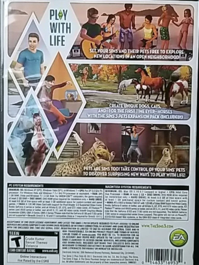 The Sims 3 Plus Pets PC Game image indicator(3)