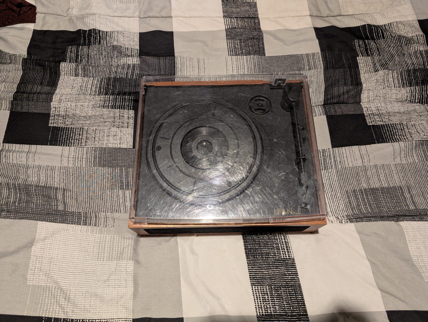 Vintage Record Player + A Few Records - photo 2