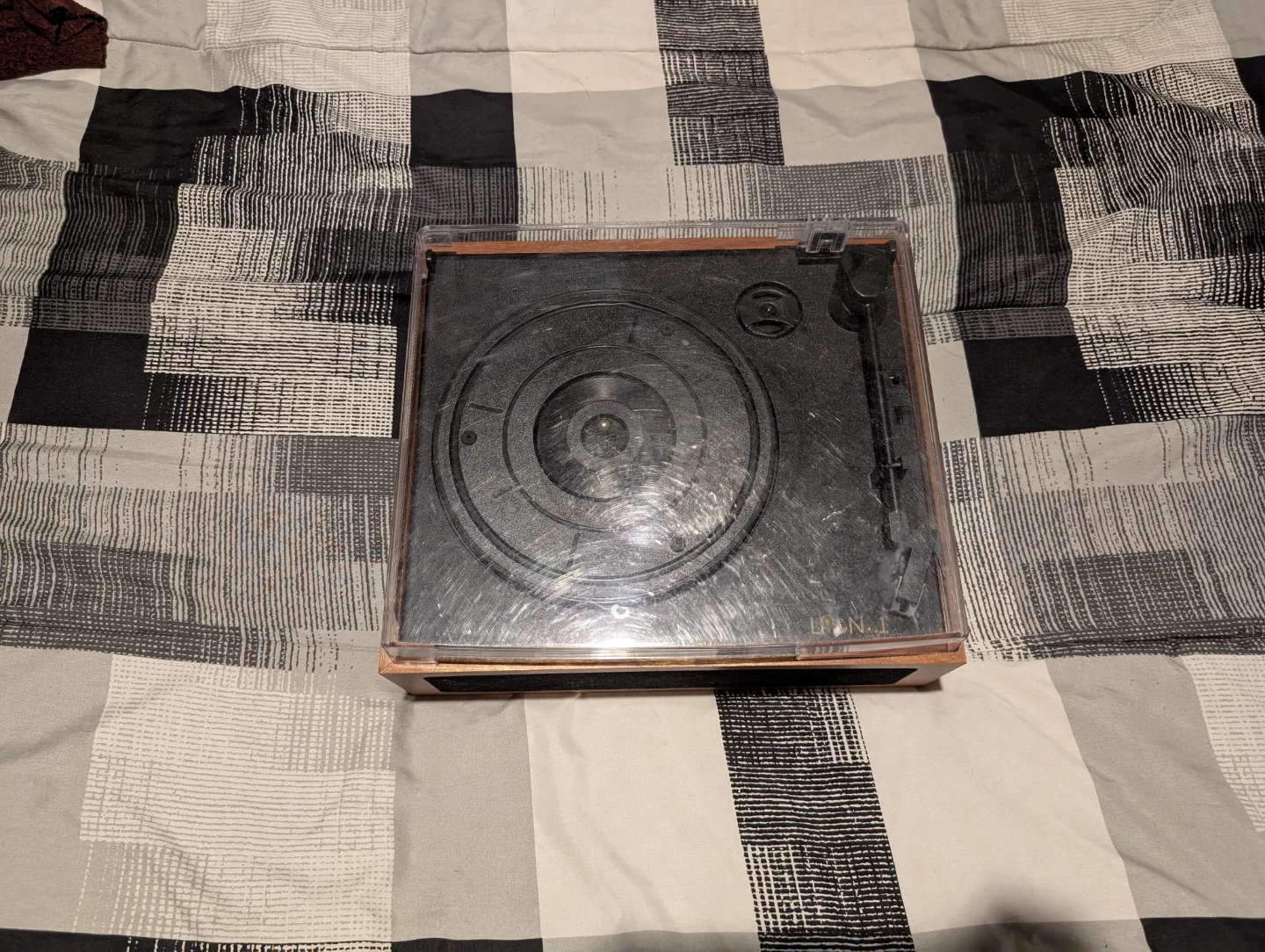 Vintage Record Player + A Few Records image indicator(2)