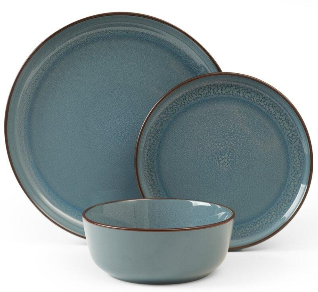 H2K Home Kitchen Lagoon 11-Piece Dinnerware Set - photo 2