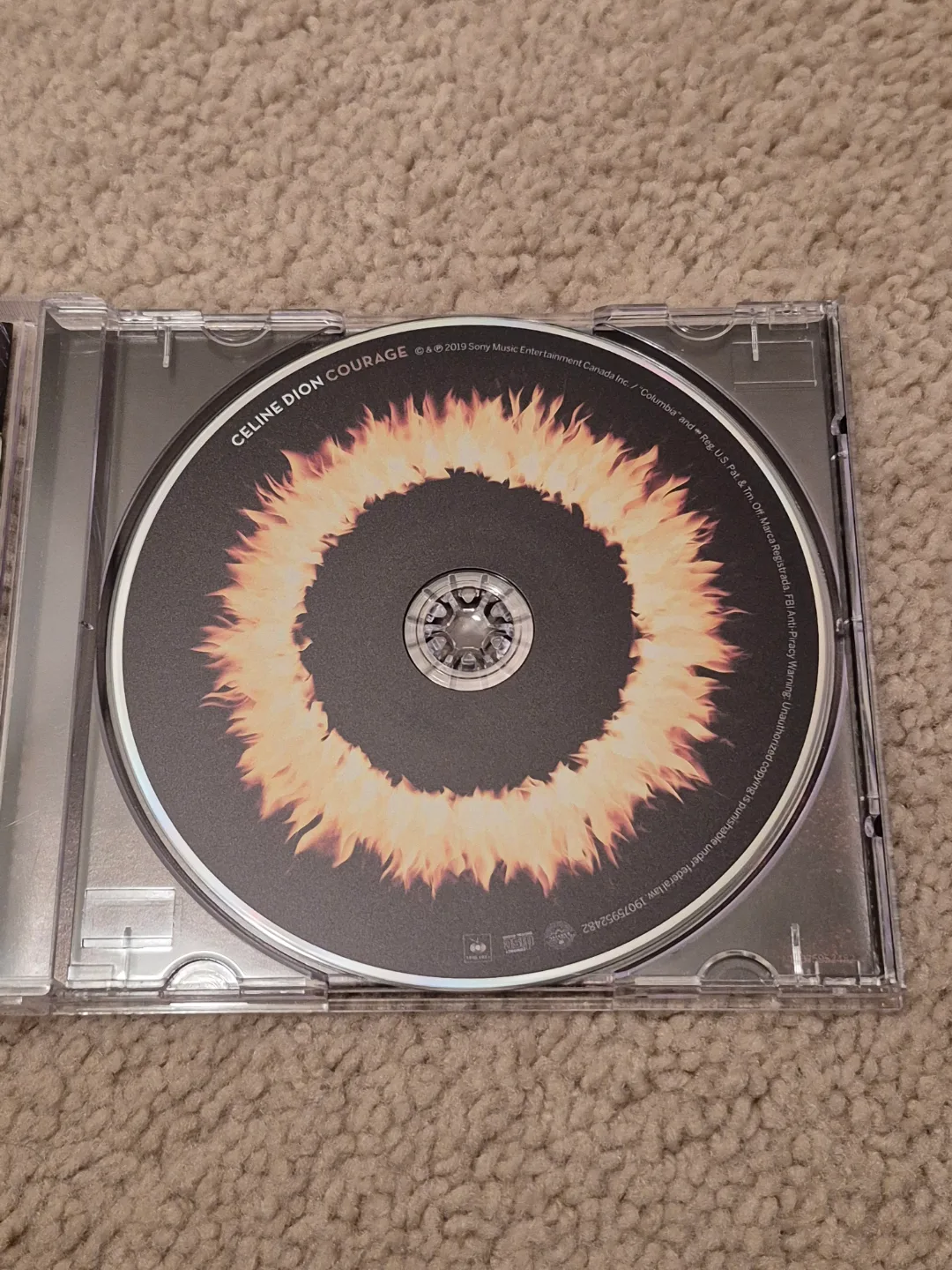 Céline Dion - Courage CD image indicator(3)