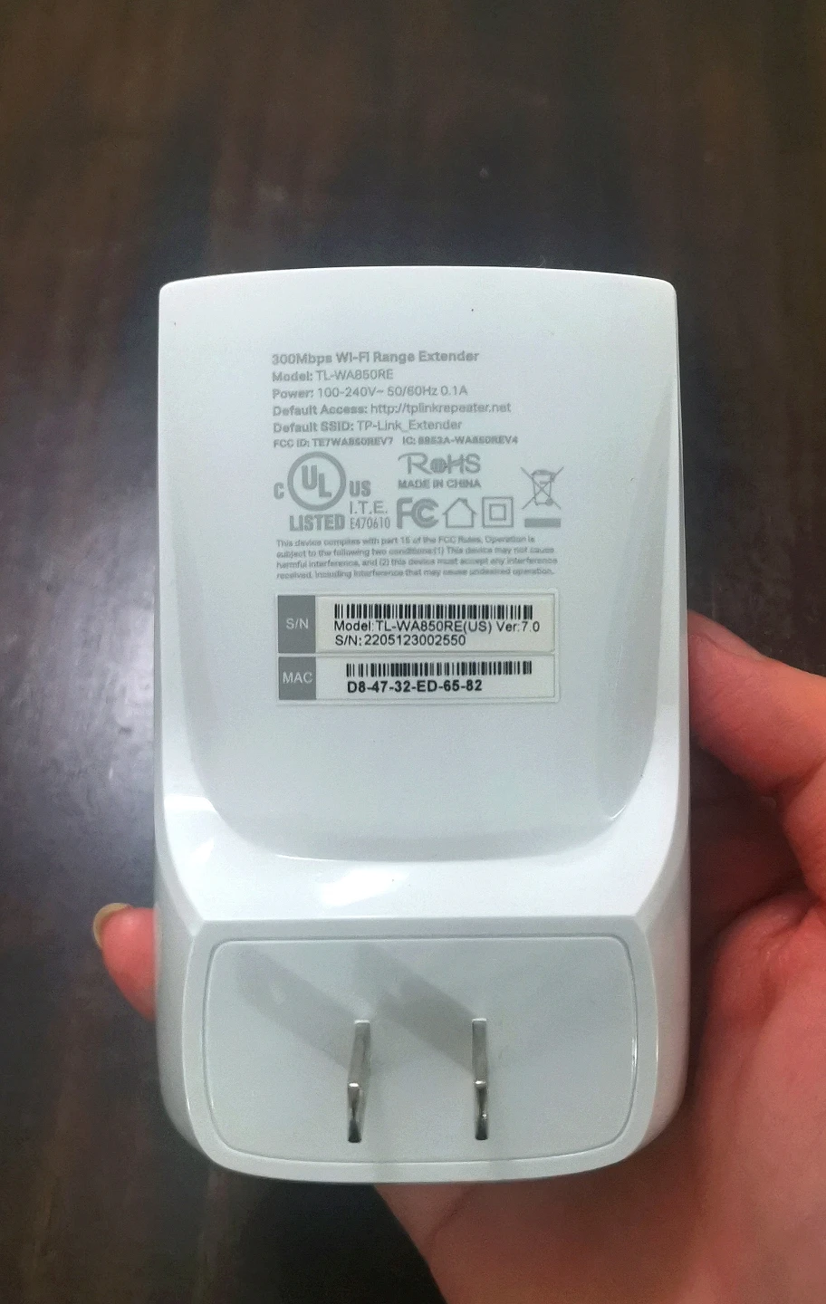 TP-Link 300Mbps Wi-Fi Range Extender - photo 3