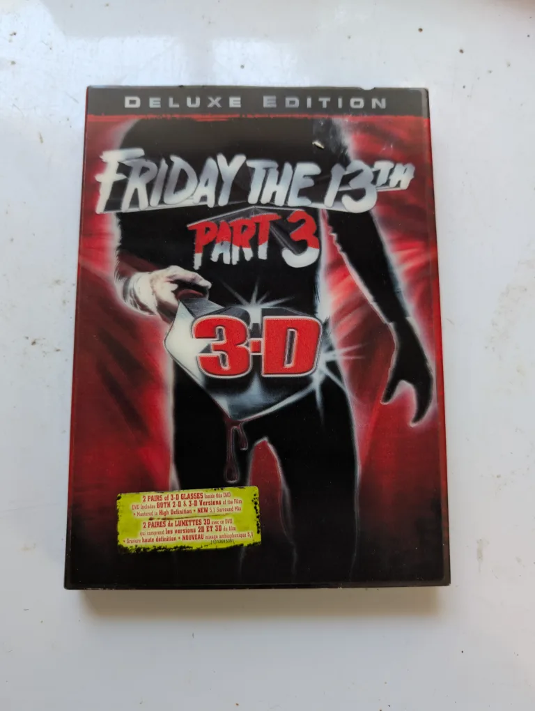 Friday the 13th Part 3 3D Deluxe Edition DVD thumbnail