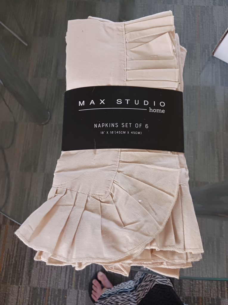 Max Studio Home Napkins Set of 6 - photo 2