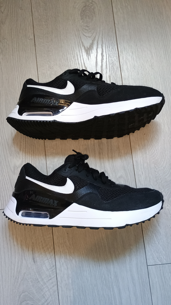 Nike Air Max Run Shoes - Black/White - photo 4