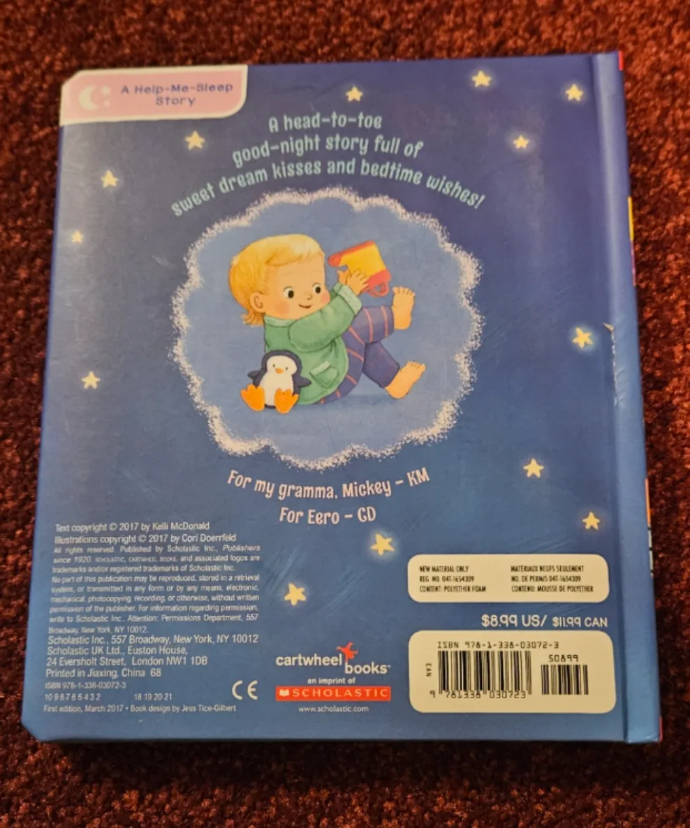Sleepy Toes by Kelli McNeill - Scholastic Board Book image indicator(2)