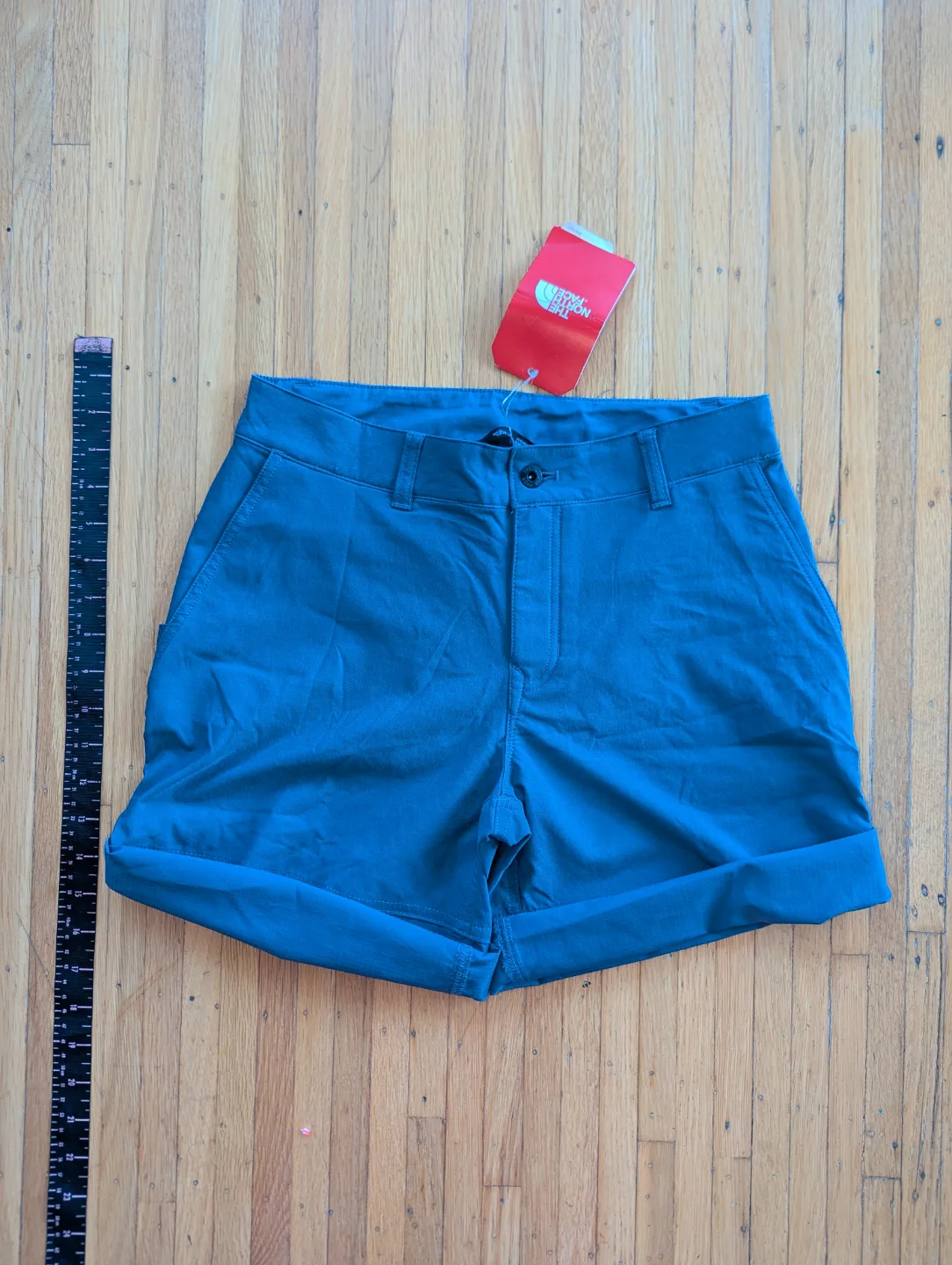 The North Face Women's Blue Hiking Shorts - Size 2 image indicator(6)