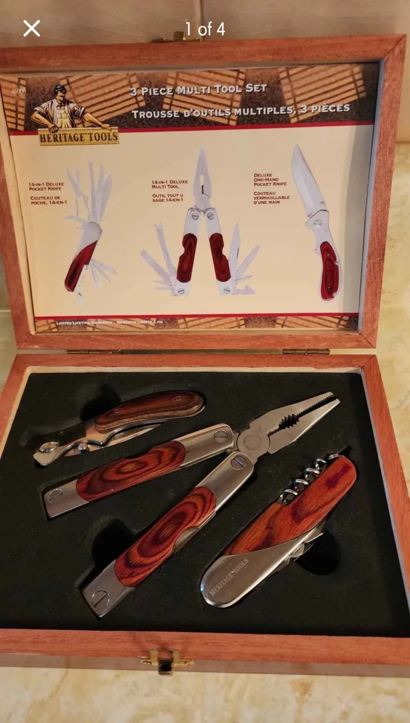 Heritage Tools 3-Piece Multi-Tool Set thumbnail