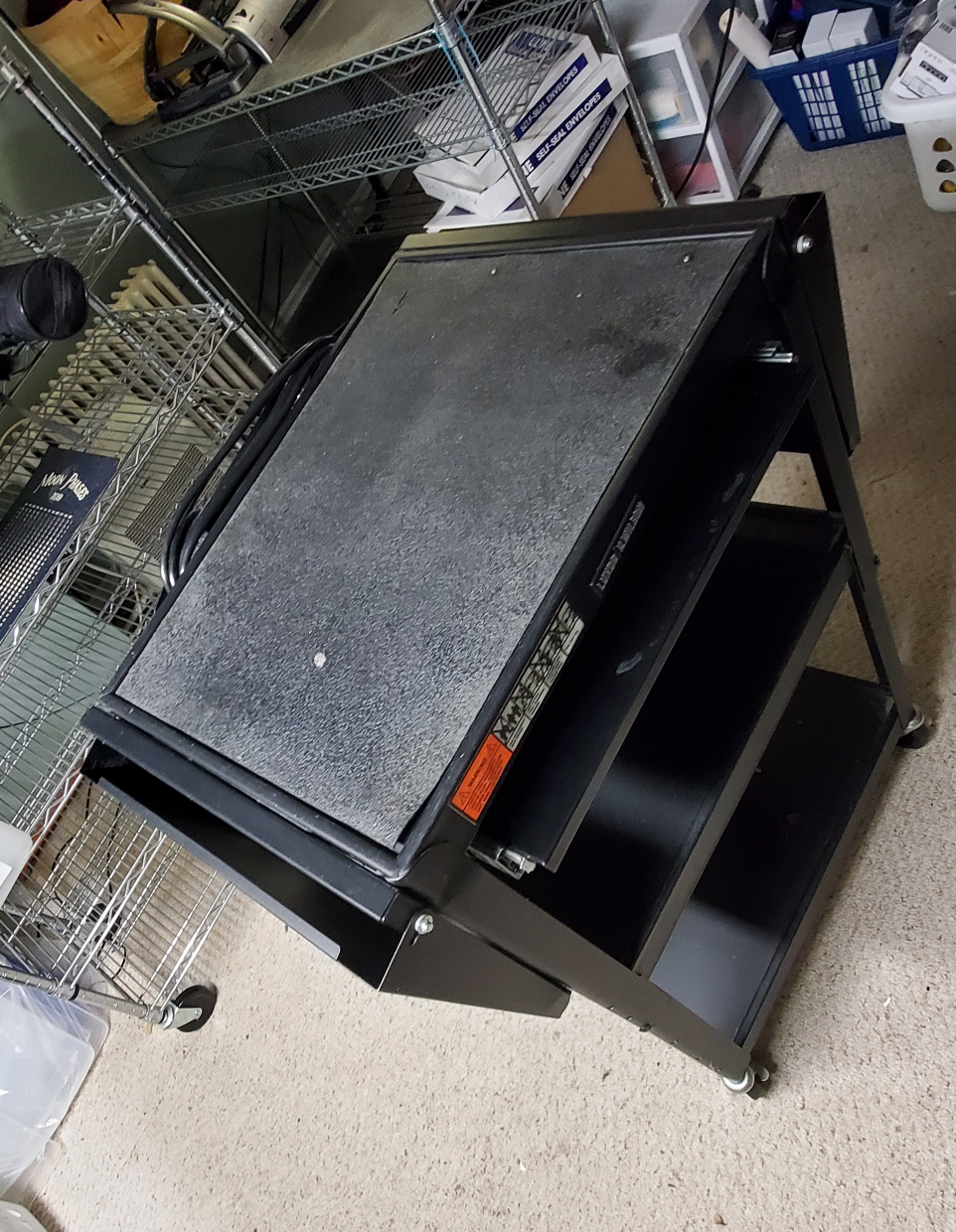 Luxor AV Keyboard Cart - Mobile Workstation - photo 5