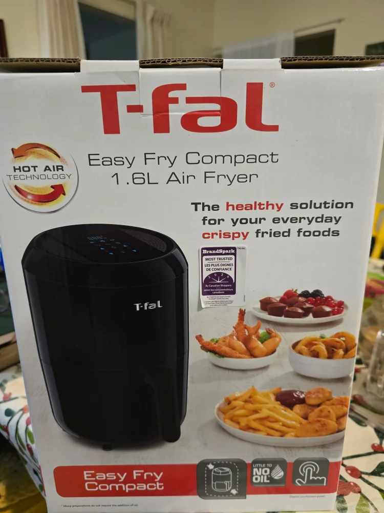 💚T-fal Easy Fry Compact 1.6L Air Fryer thumbnail
