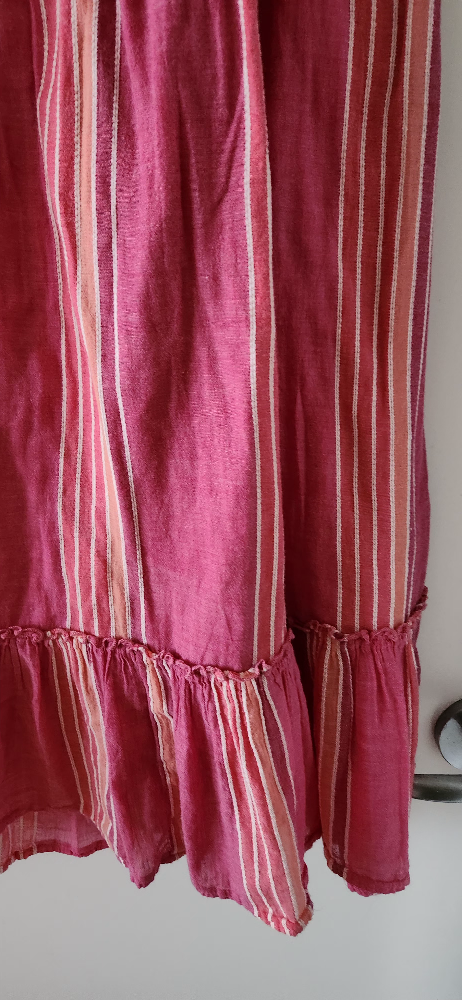 Pink and White Striped Tube Dress - photo 5