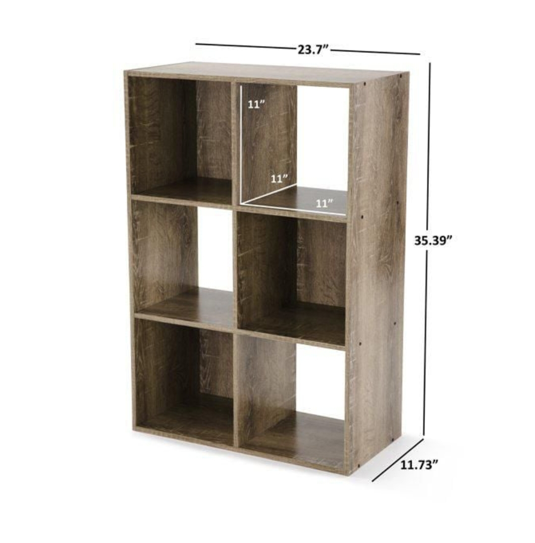 6-Cube Organizer - Storage Shelf - photo 2