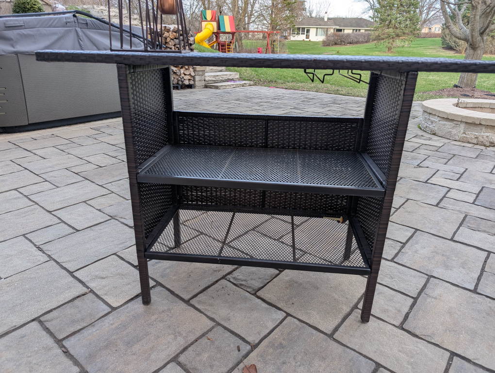 Outdoor Wicker Patio Bar - photo 3